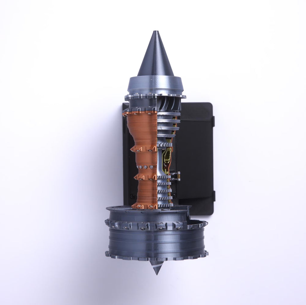 Jet Engine Business Card Holder
